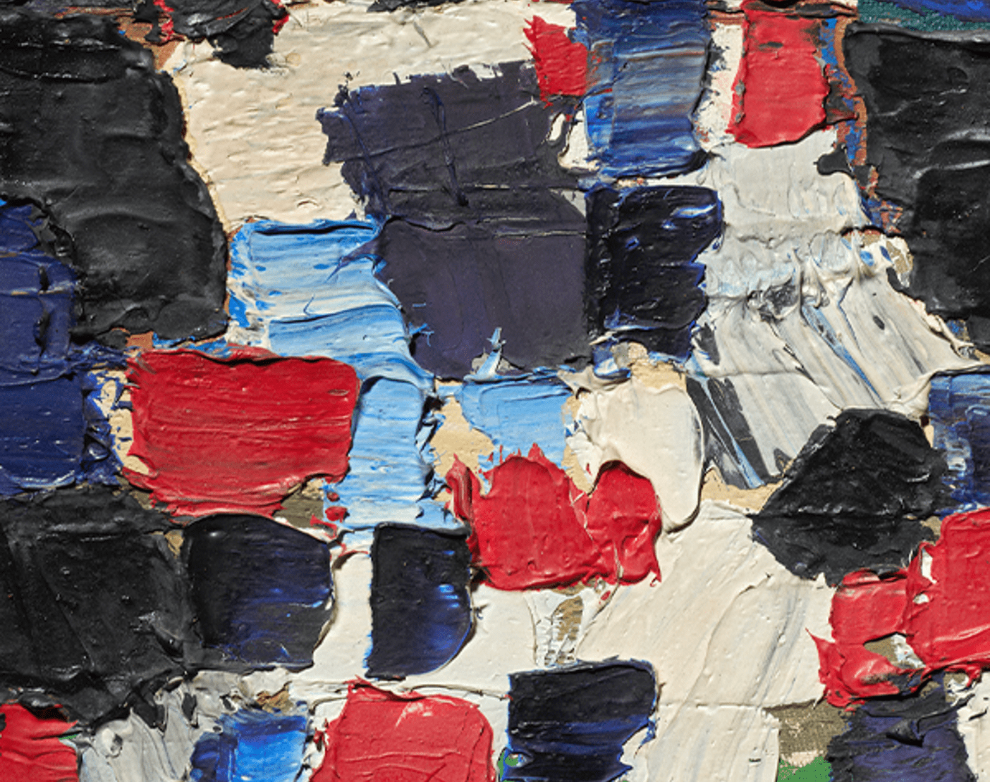 "Nuit au parc des princes" (1952), by Nicolas de Stael