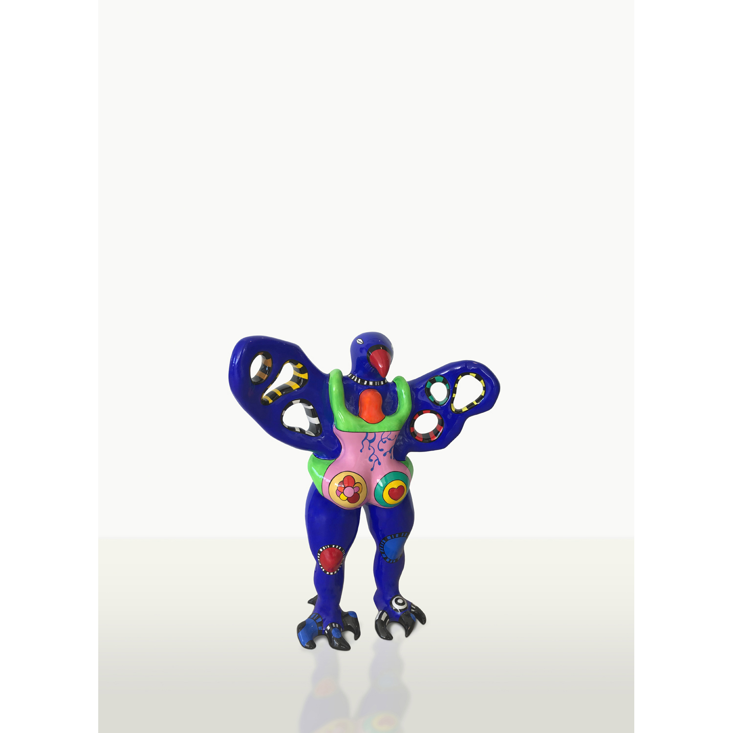 Niki de Saint Phalle (1930-2002) L'Oiseau amoureux, Bird in Love, (vase) - 2000