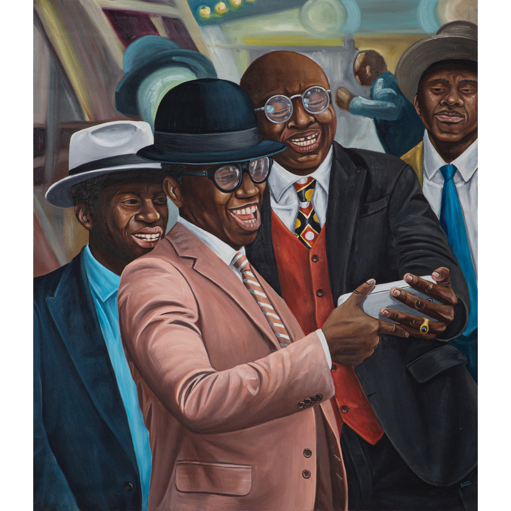 Zemba Luzamba (n&eacute; en 1973, R&eacute;publique D&eacute;mocratique du Congo) Members only, 2019