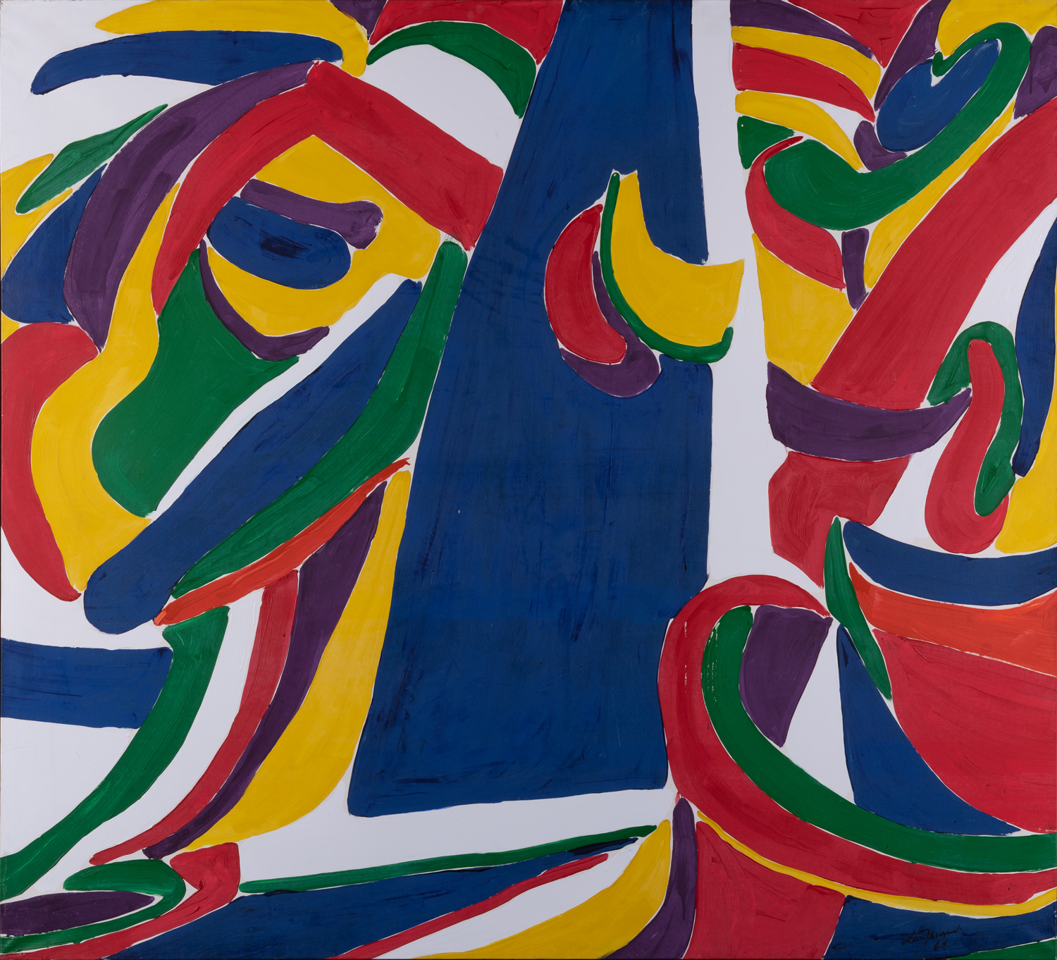 Alain Jacquet (1939-2008) Image d’Épinal : L’Union entre la France et l’Autriche, Février 1962