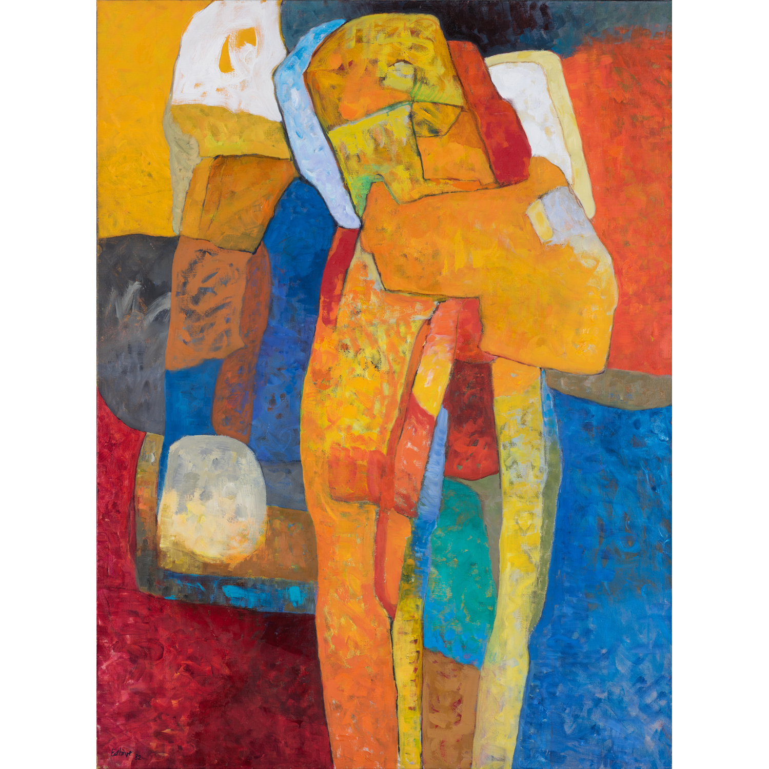 Lot 38 - Maurice Est&egrave;ve (1904-2001) Biclu, 1982