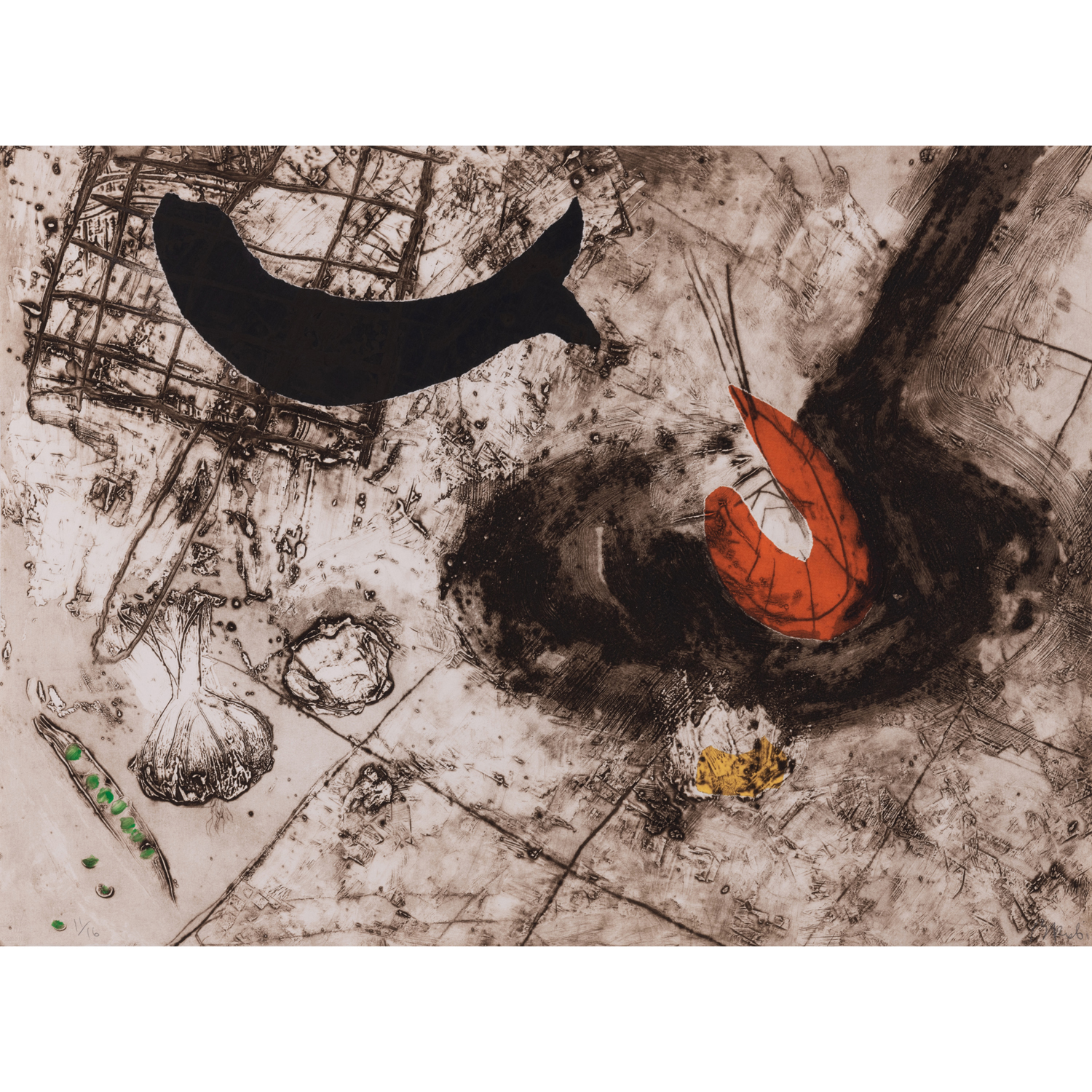 Miquel Barcelo (born 1957) Nature morte - 1987 Estimation : 3000 / 5000 €