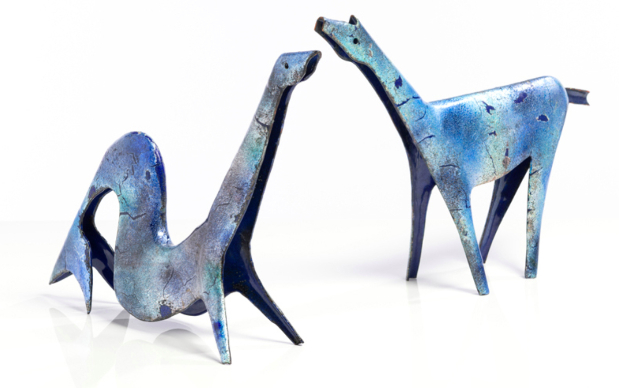 Gio Ponti (1891-1979) & Paolo de Poli (1905-1996) Ensemble de deux sculptures