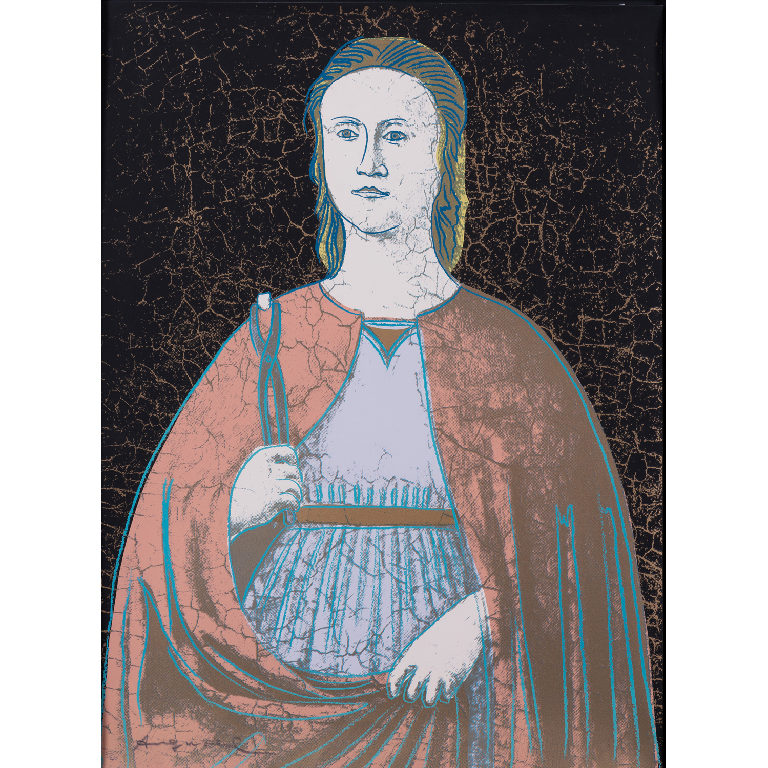 Andy Warhol (1928-1987) Saint Apollonia - 1984, (Feldmann & Schelmann II.331)