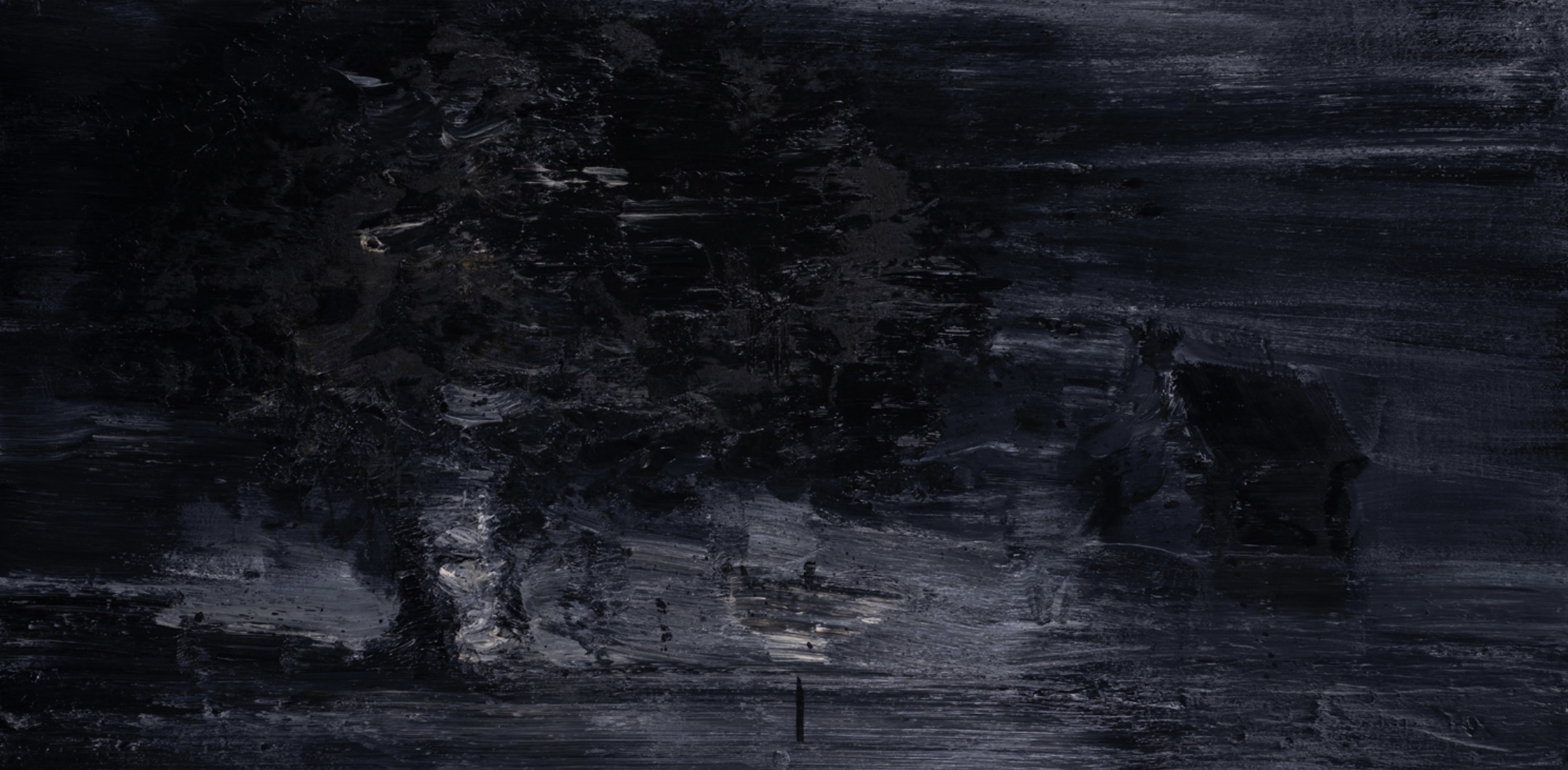 Yan Pei-Ming (n&eacute; en 1960) Paysage international, n&deg;3, 2000