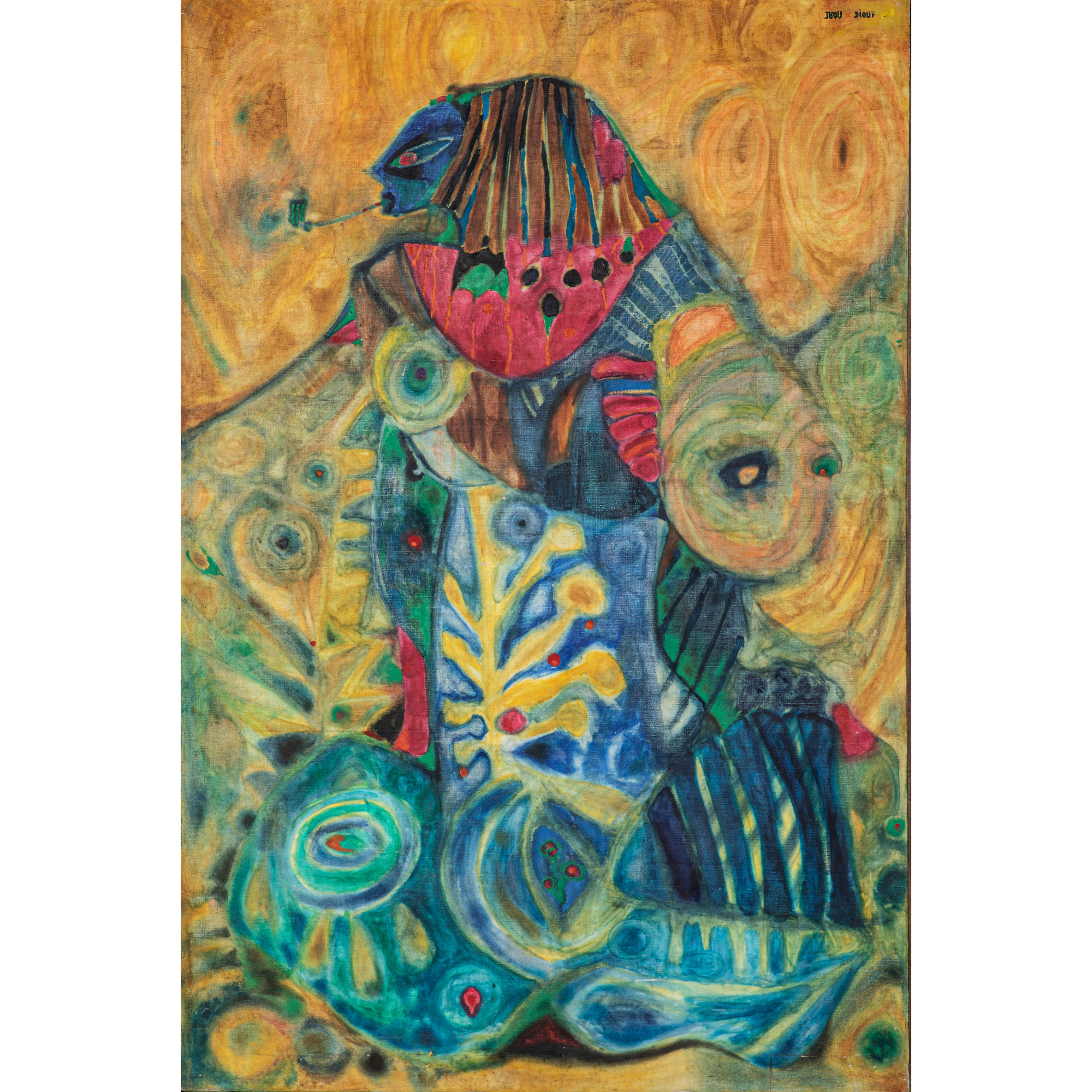 Ibou Diouf (1953-2017, Sénégal) Marone la poétesse