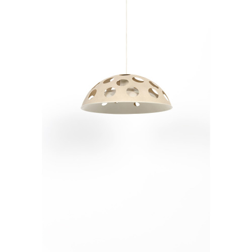 Gino Sarfatti (1912-1985) Modèle n° 2131 Estimation : 4000 / 6000 € Gino Sarfatti (1912-1985) Modèle n° 2131 Suspension Aluminium laqué Edition Arteluce Date de création: 1969 H 17 × Ø 47 cm Bibliographie : M. Romanelli & S. Severi, 'Gino Sarfatti: Selected Works 1938-1973', Ed. Silvana Editoriale, 2012, modèle reproduit p. 477