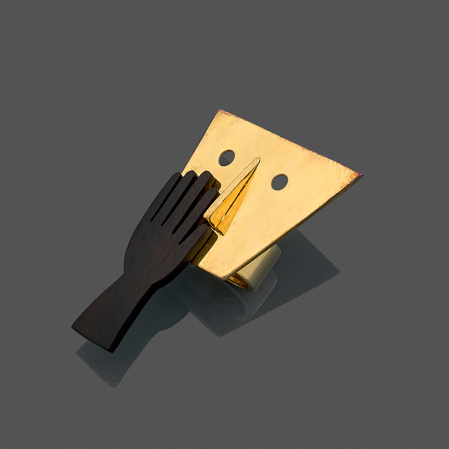 Mimmo PALADINO (né en 1948) Bague Mask