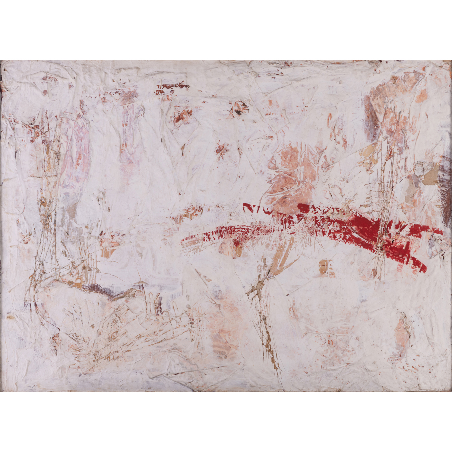Vlassis Caniaris (1928-2011 Mur, 1959