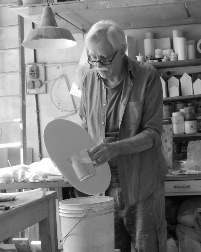 Guido De Zan dans son atelier milanais