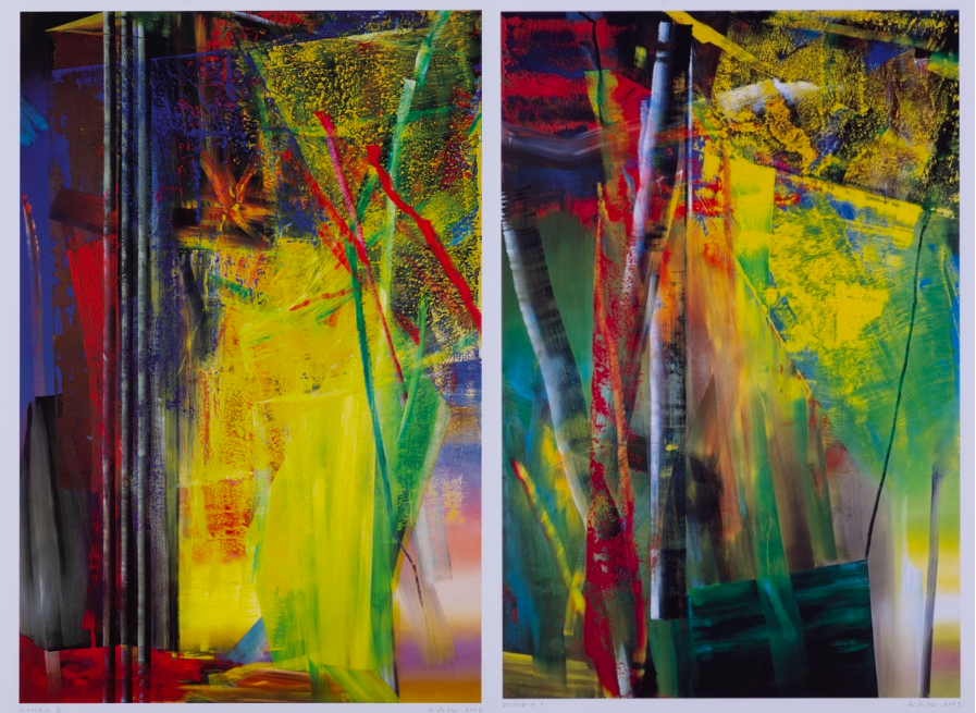 Gerhard Richter Victoria I & Victoria II - 1986 – 2003
