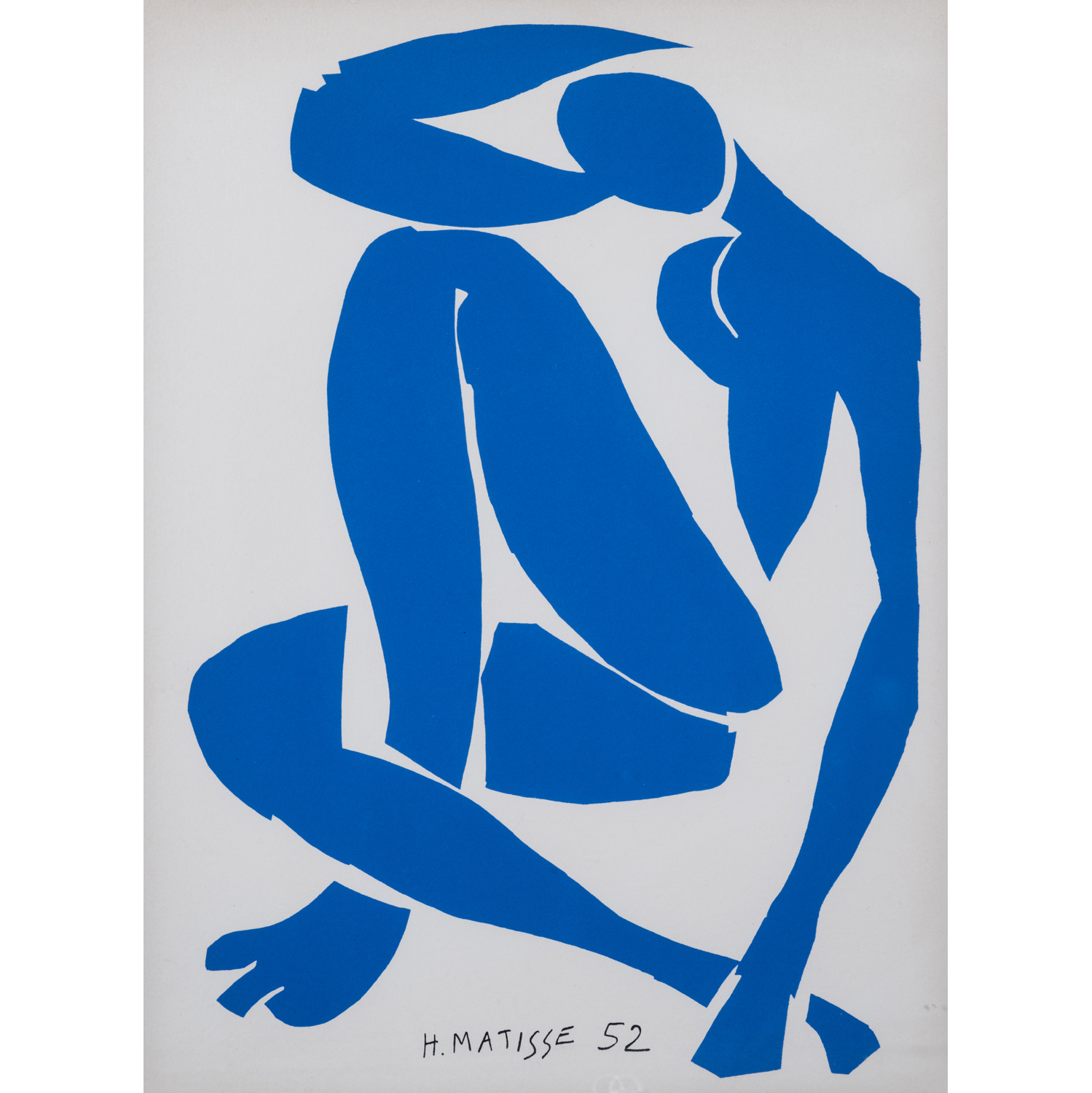 d'après Henri Matisse Nu bleu I