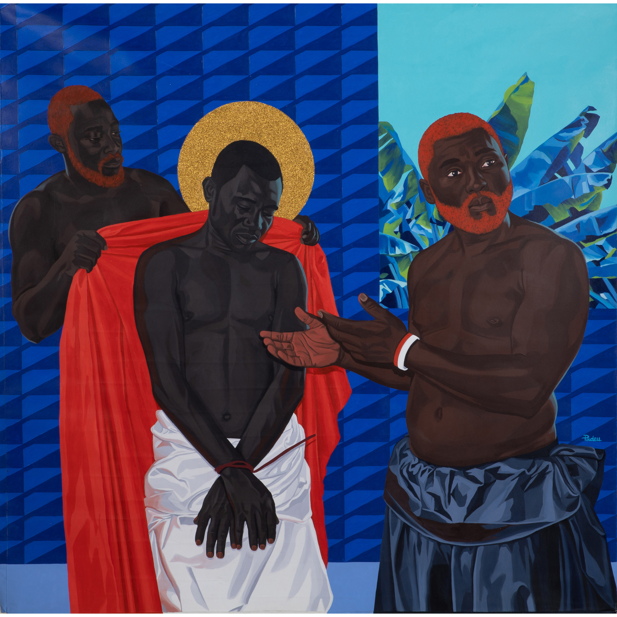 Marc Padeu (né en 1990, Cameroun) Voici l'homme !, 2019 