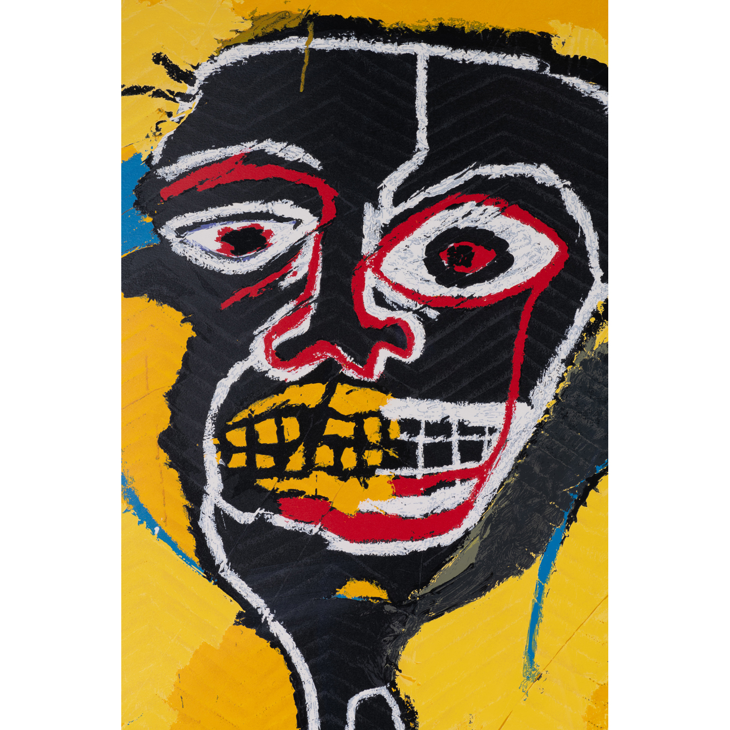 D'après Jean-Michel Basquiat (1960-1988) Cabeza, issue du Portfolio II - 1982 / 2005