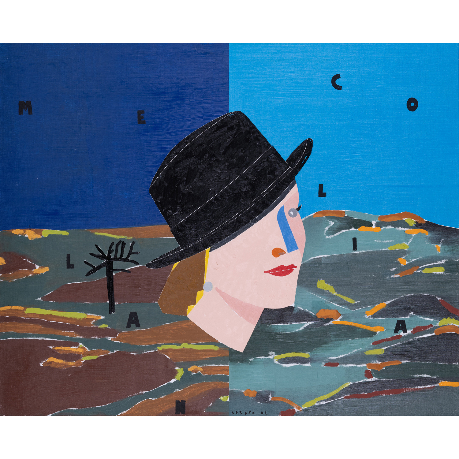 Eduardo Arroyo (1937-2018) Melancolia II, 2002