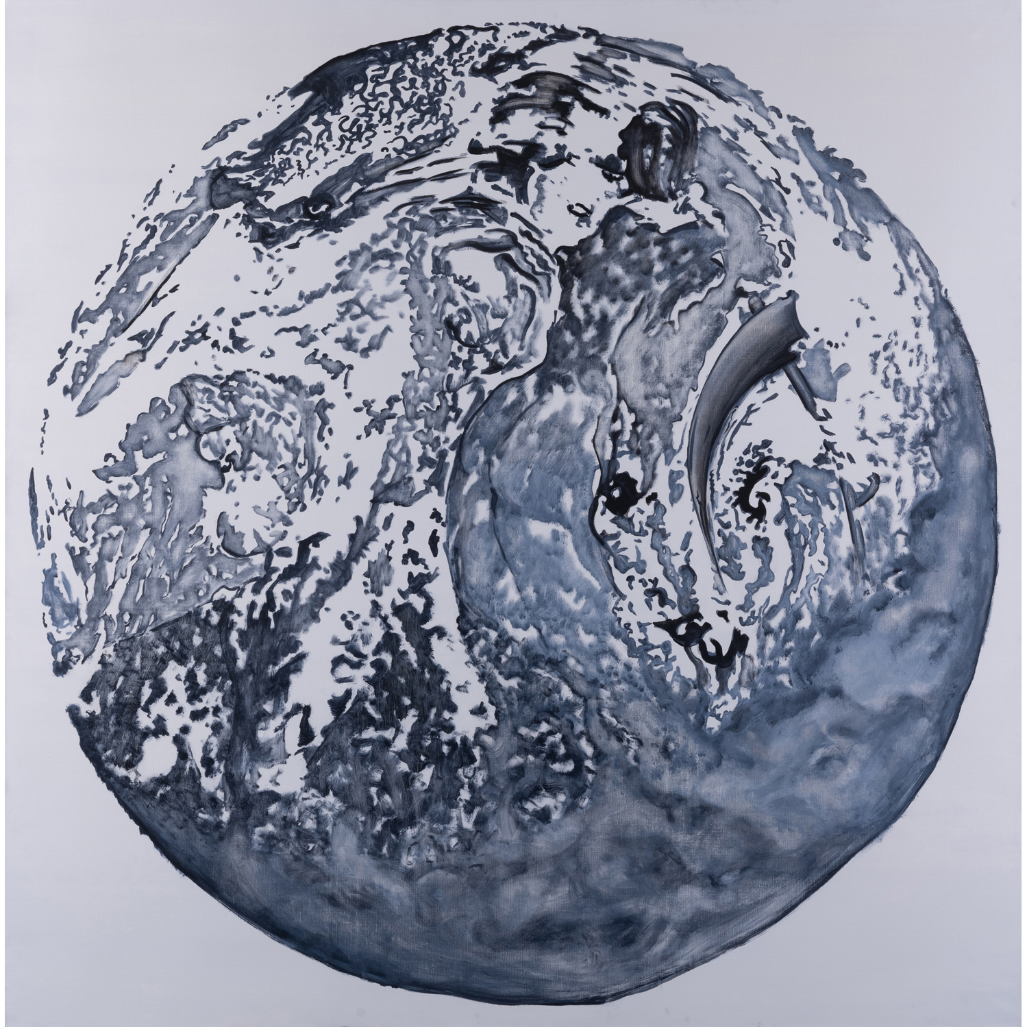 &fnof; Alain Jacquet (1939-2008) Self Portrait, d&eacute;cembre 1984 Prix: 54640 &euro;