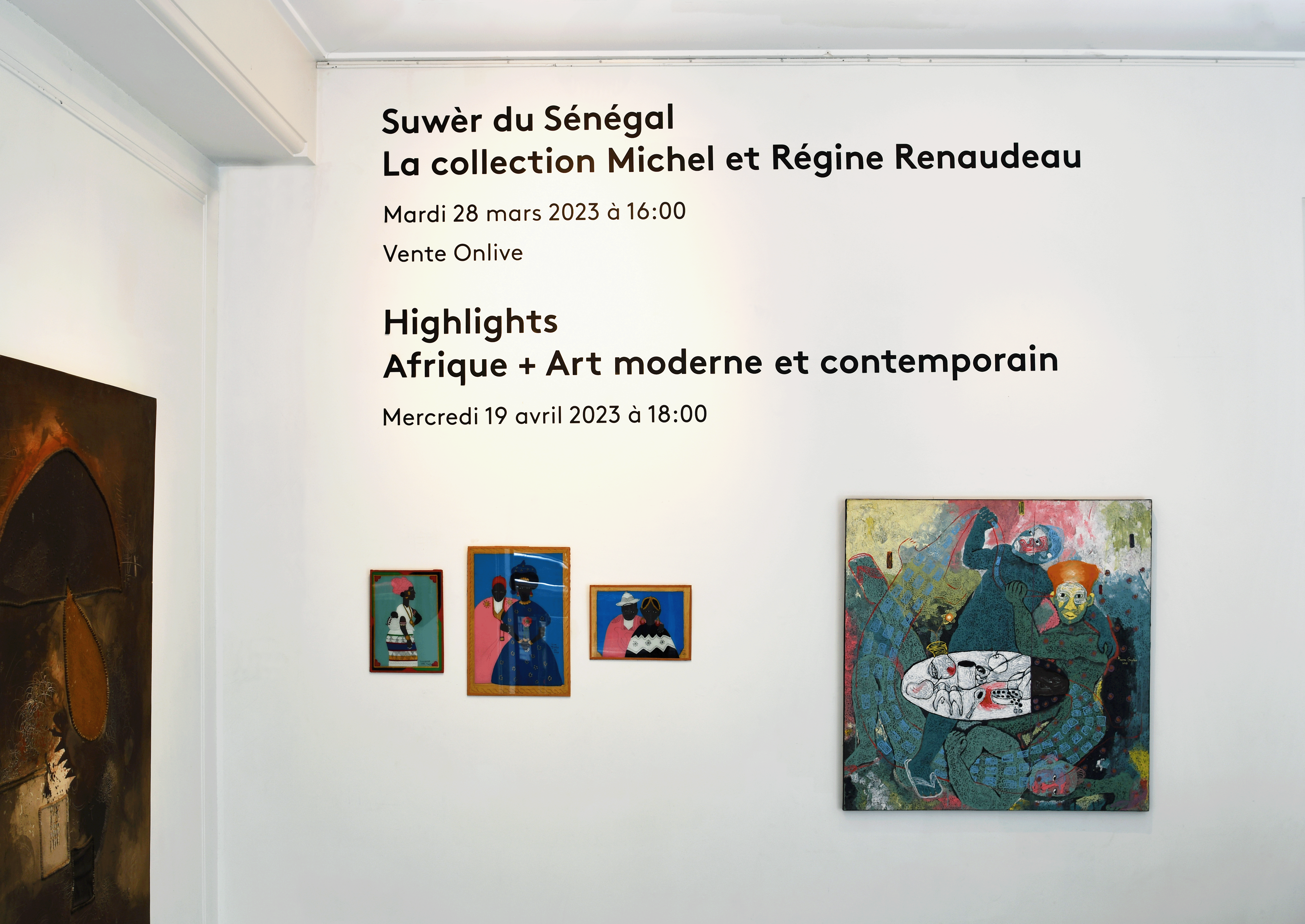 Exhibition Suwèr from Senegal, the Michel and Régine Renaudeau Collection