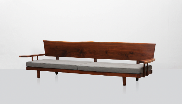 George Nakashima (1905-1990) Canapé - Commande spéciale