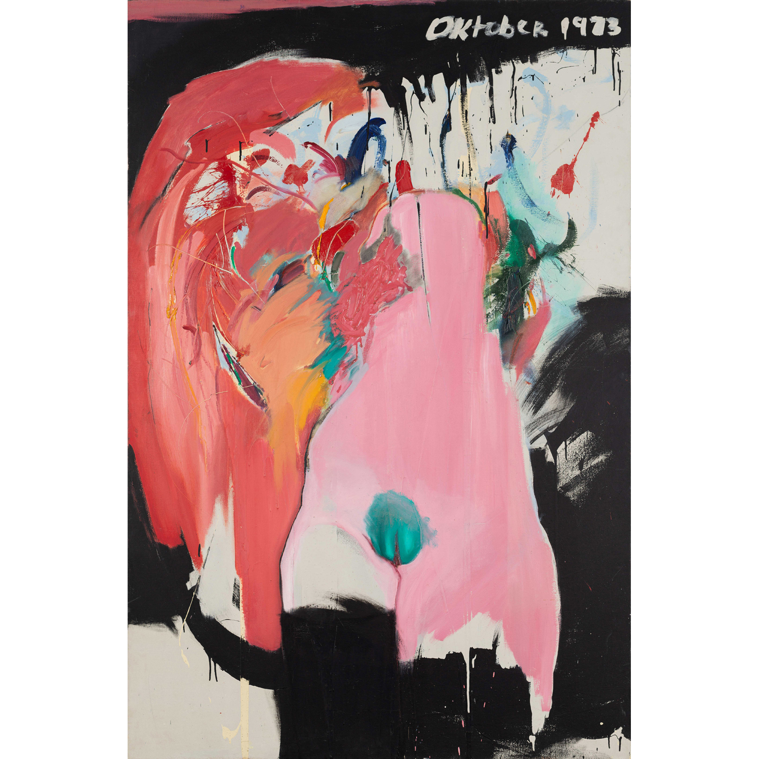 Marlene Dumas b.1953 South Africa Oktober, 1973 Estimation : 189000 / 315000 €