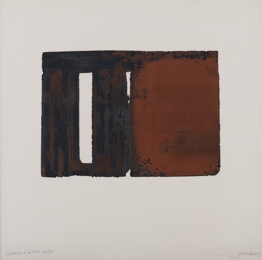 Pierre Soulages (born 1919) Etching n° XXXVIII - 1980 Estimate:  15000 / 20000 €