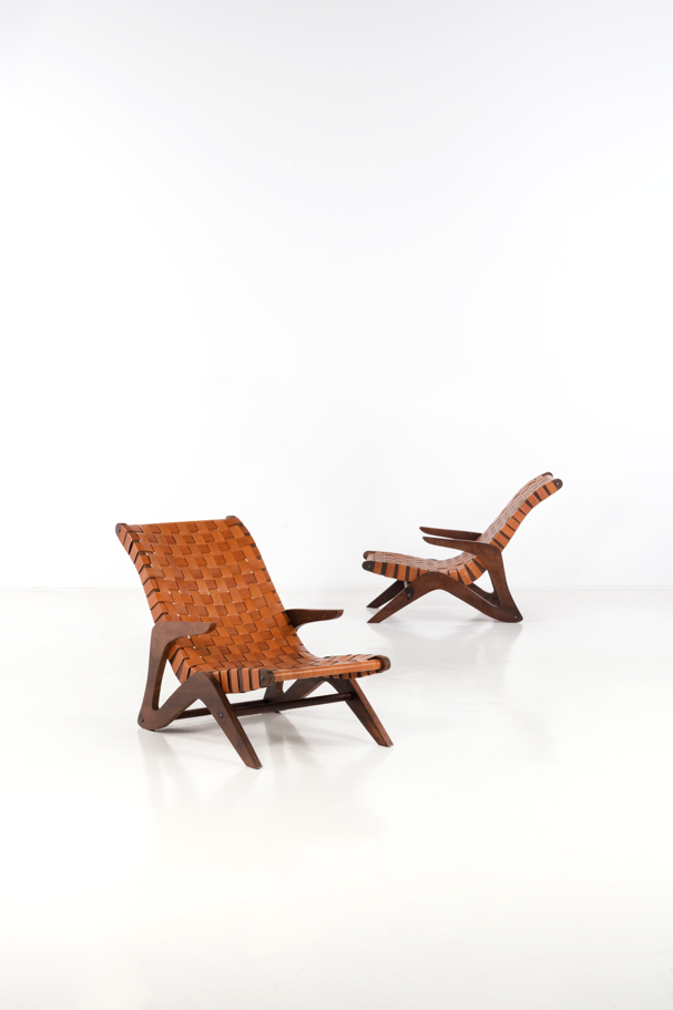 Jose Zanine Caldas (1919-2001) Linha Z Paire de fauteuils