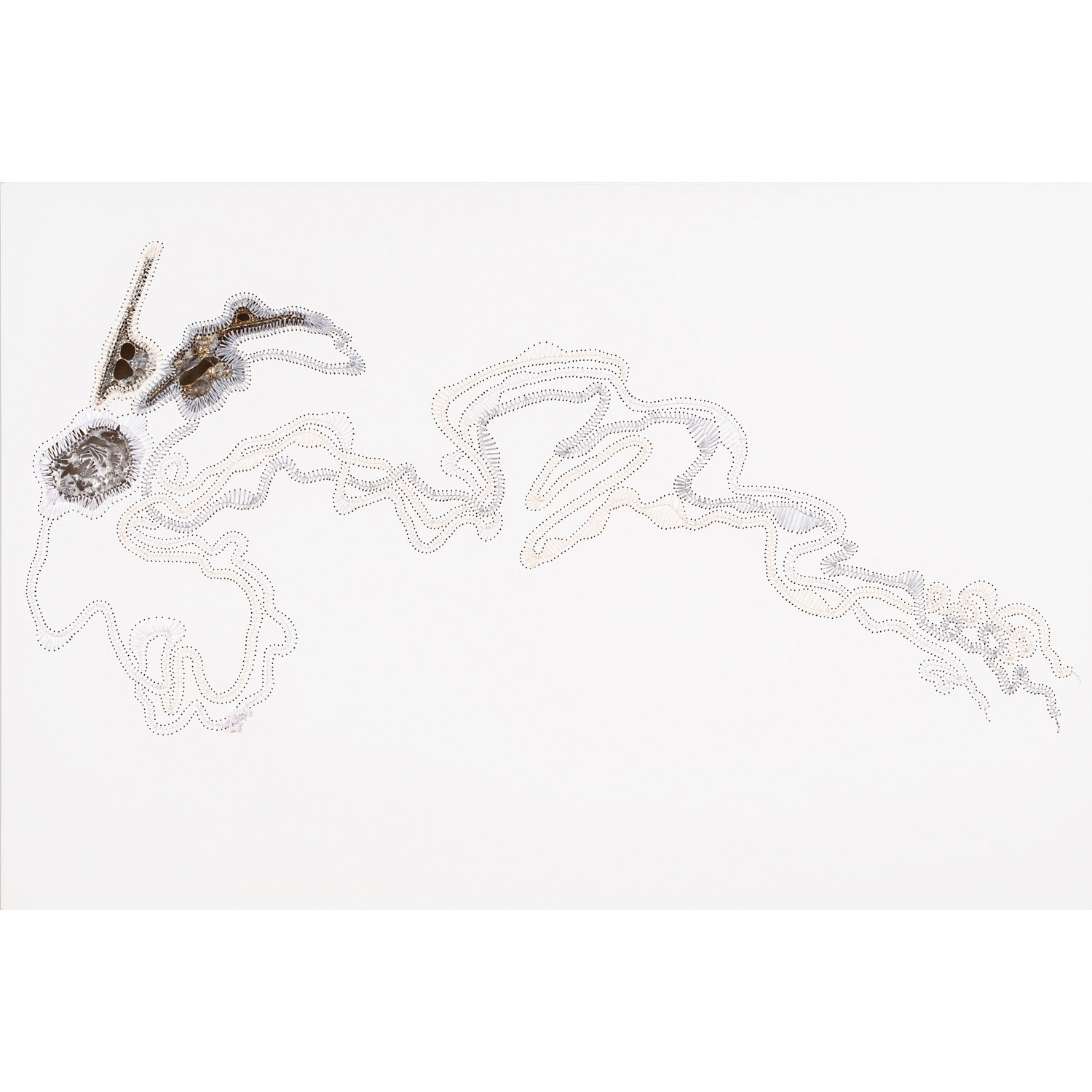 ƒ Nicholas Hlobo (né en 1975, Afrique du Sud) Umfanekiso, 2012