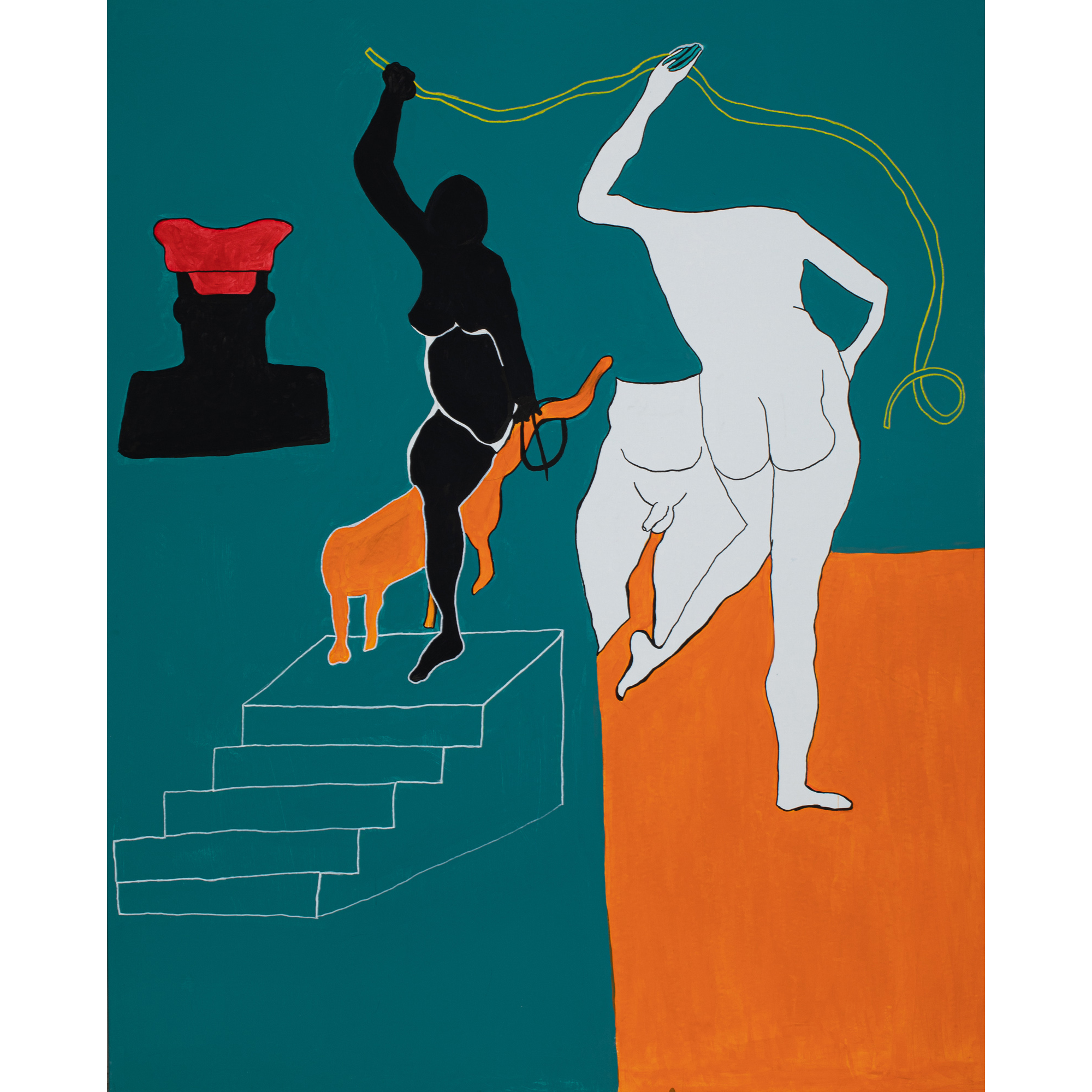  Keyezua (née en 1988, Angola) Women fighting political tigers 2, 2018