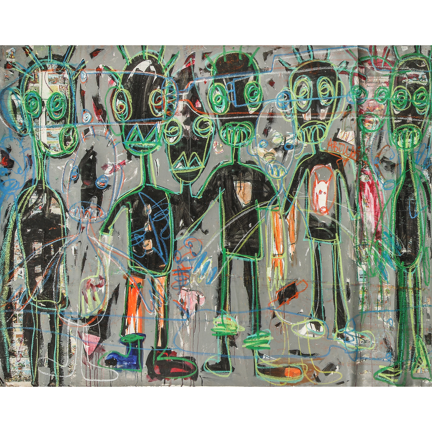 Aboudia (né en 1983) Sans titre, 2015