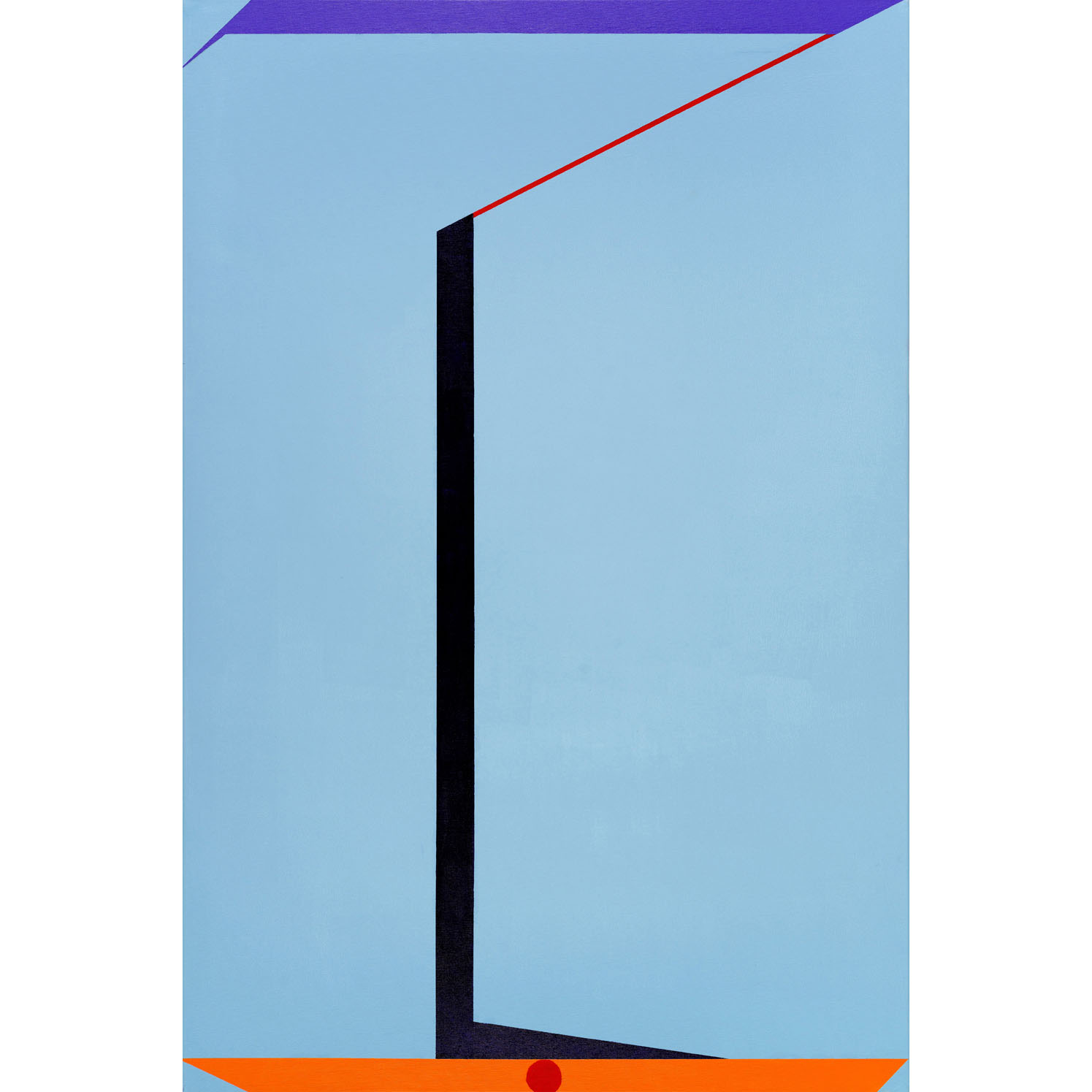 156 &fnof; Samir Sayegh (born 1945) Hob, 2019 Estimation : 15000 / 20000 &euro; &fnof; Samir Sayegh (born 1945)  Hob, 2019  Acrylic on canvas  Signed and dated on the reverse  150 &times; 100 cm 