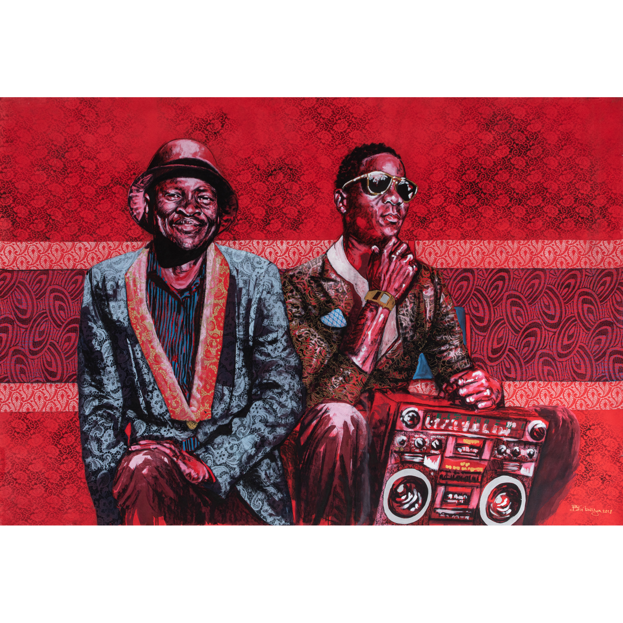 Bambo Sibiya (n&eacute; en 1986, Afrique du Sud) Sans titre, 2018