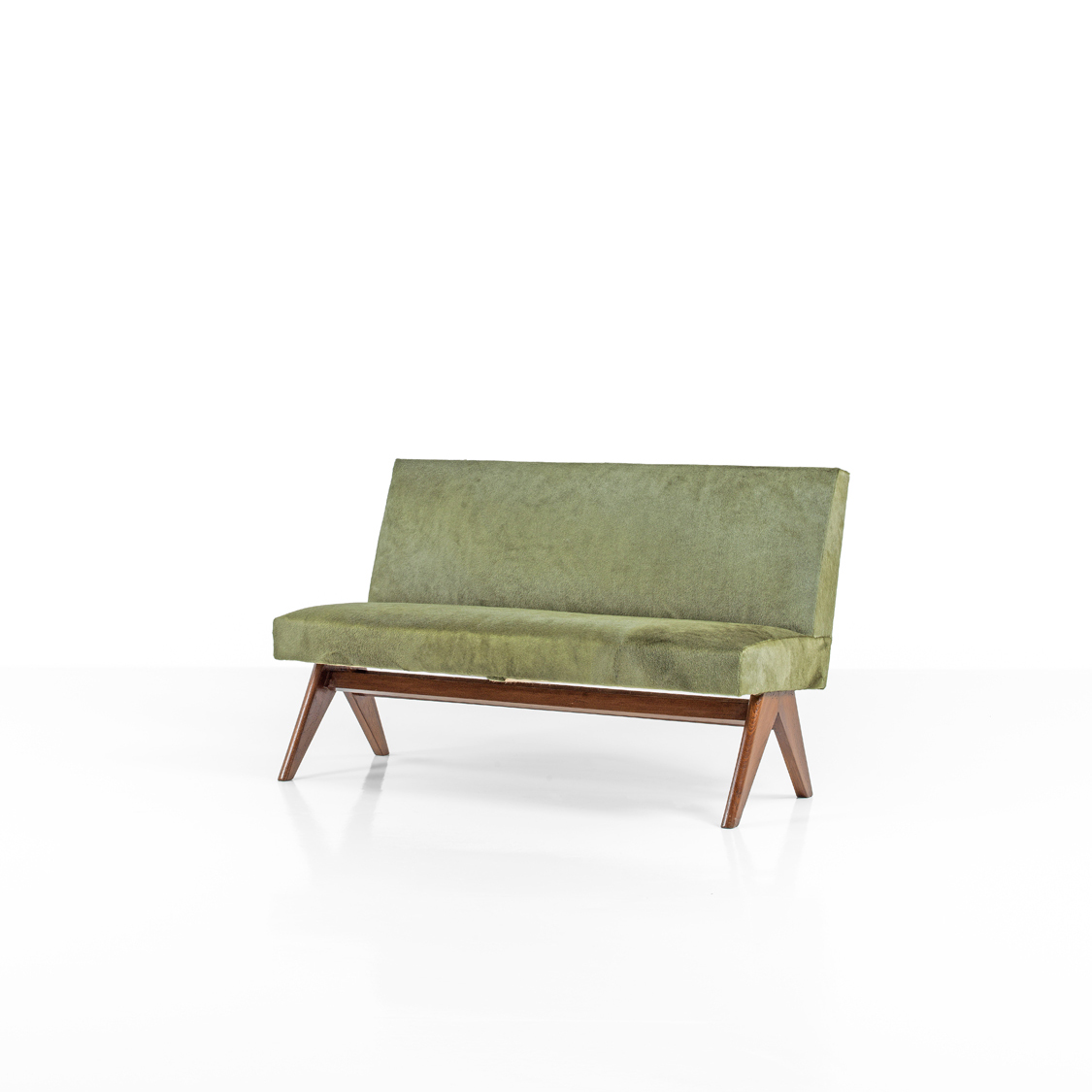 Lot 66 - Pierre Jeanneret (1896-1967) Public bench PJ-SI-37-B