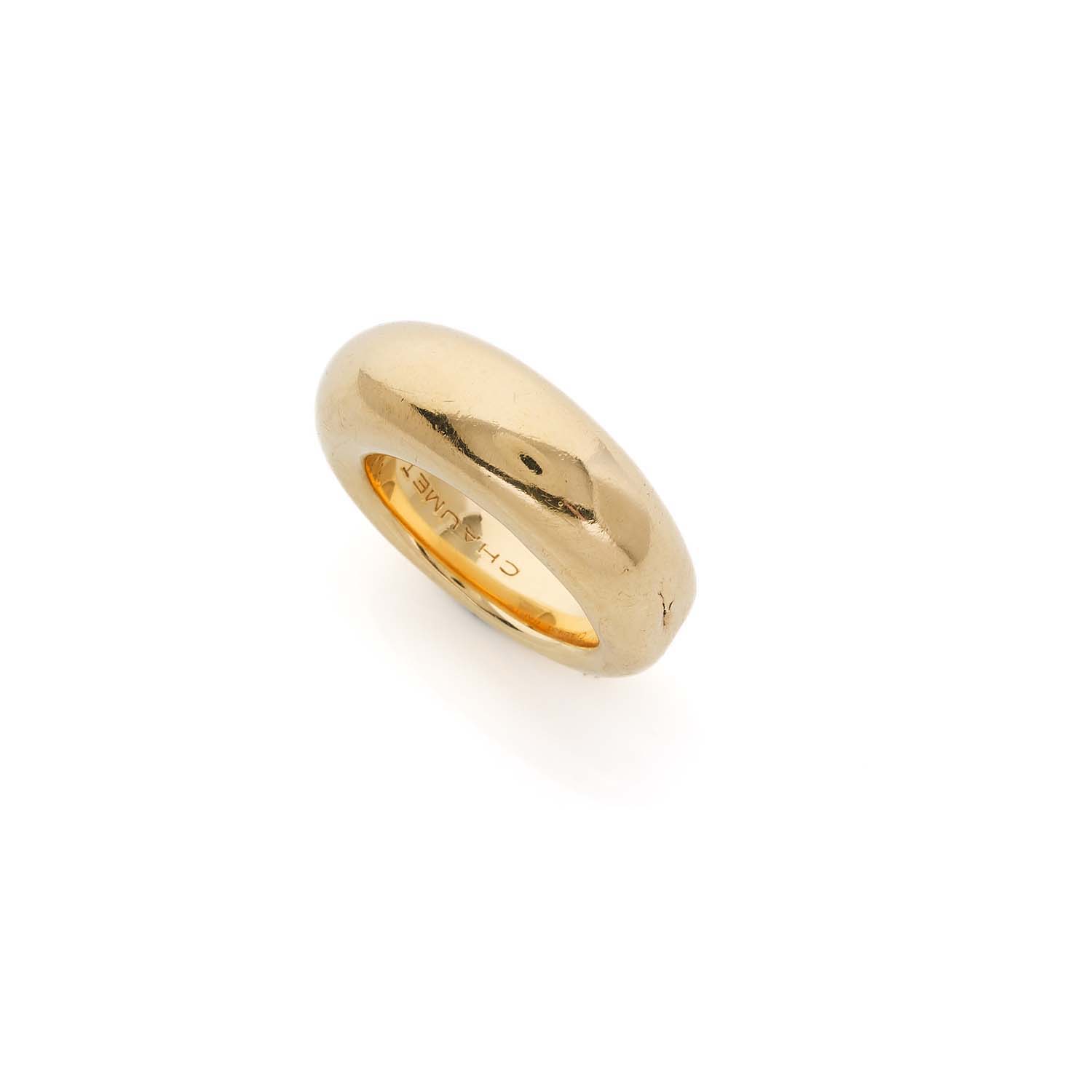 CHAUMET, Paris Ring in 18k (750‰) yellow gold (small abrasions 