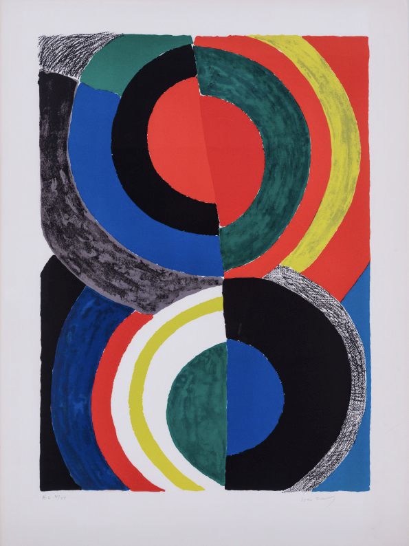 Lot 33 - Sonia Delaunay (1885-1979) Idole - circa 1970
