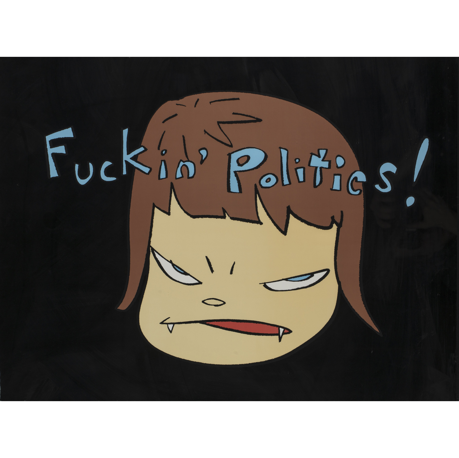 Lot 153 - &fnof; Yoshitomo Nara (n&eacute; en 1959) Fuckin' Politics ! - 2003