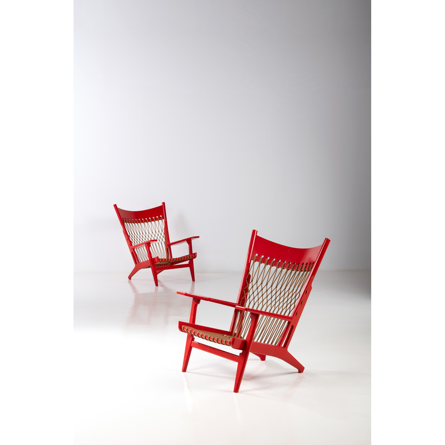 Hans J. Wegner (1914-2007) Model JH-719, 'Web Lounge' | Piasa