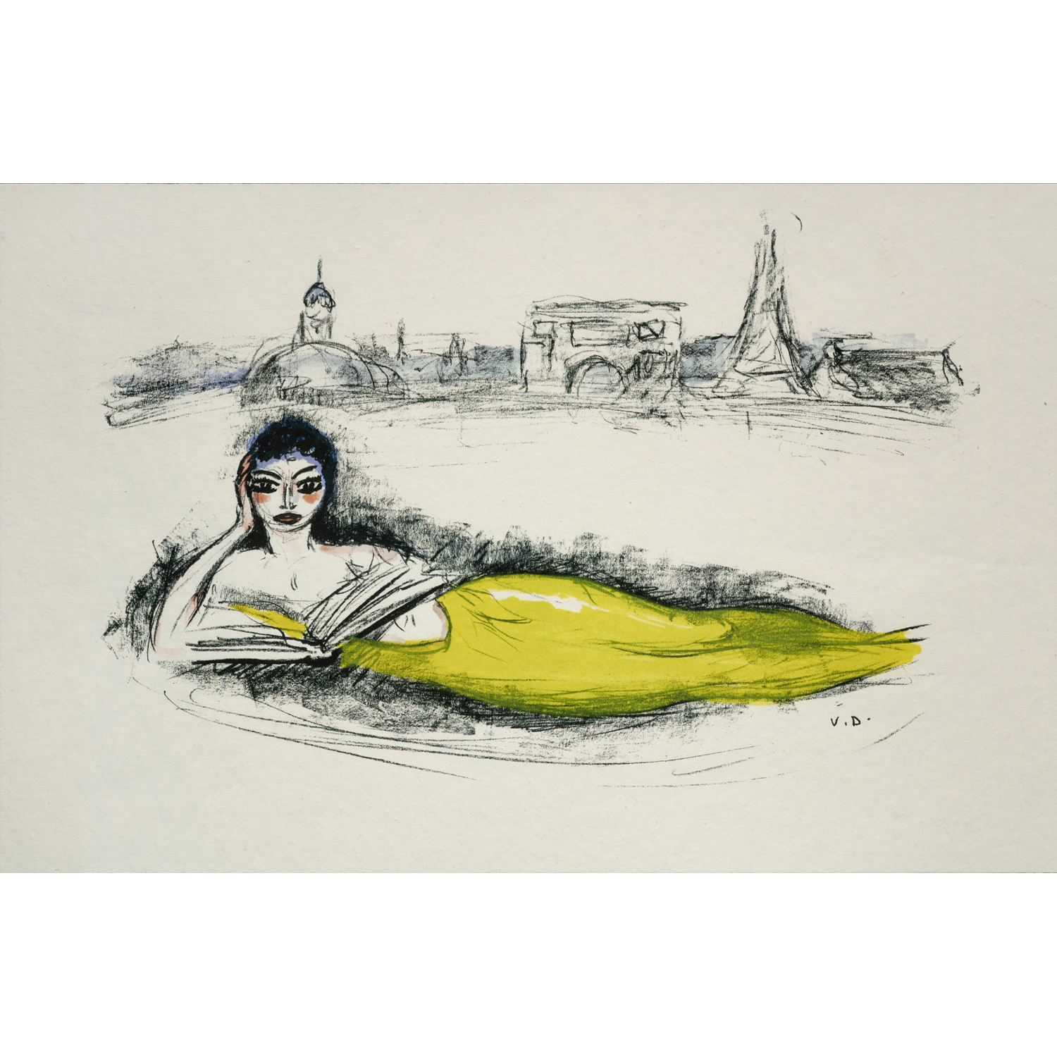 Kees Dongen van Van | The Graphic - Art Work – Dongen: Paintings