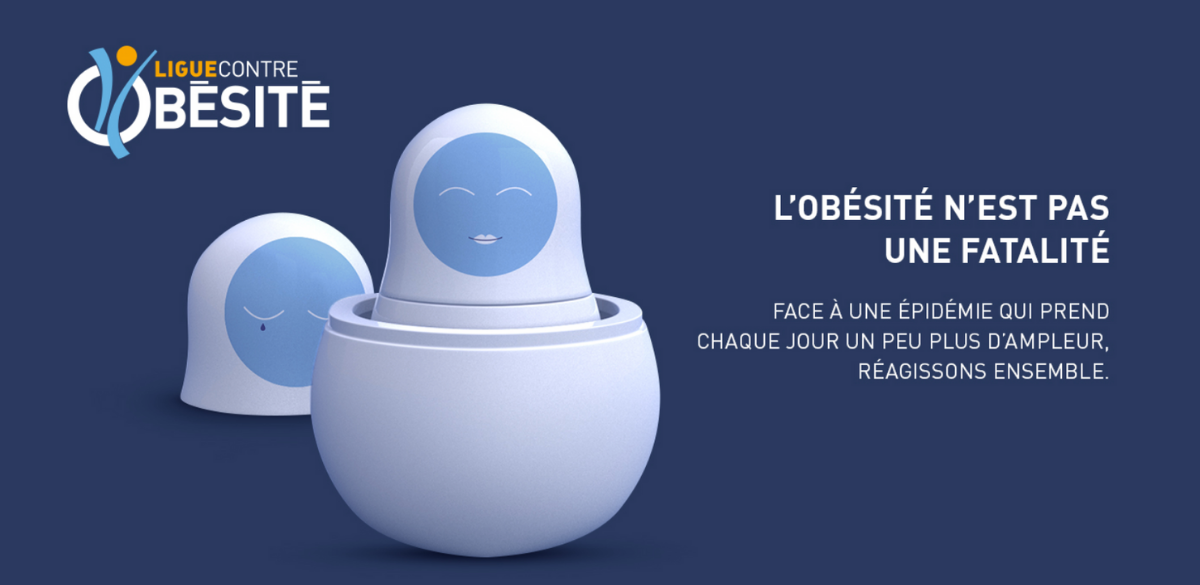 illustration project La Ligue Contre l'Obésité