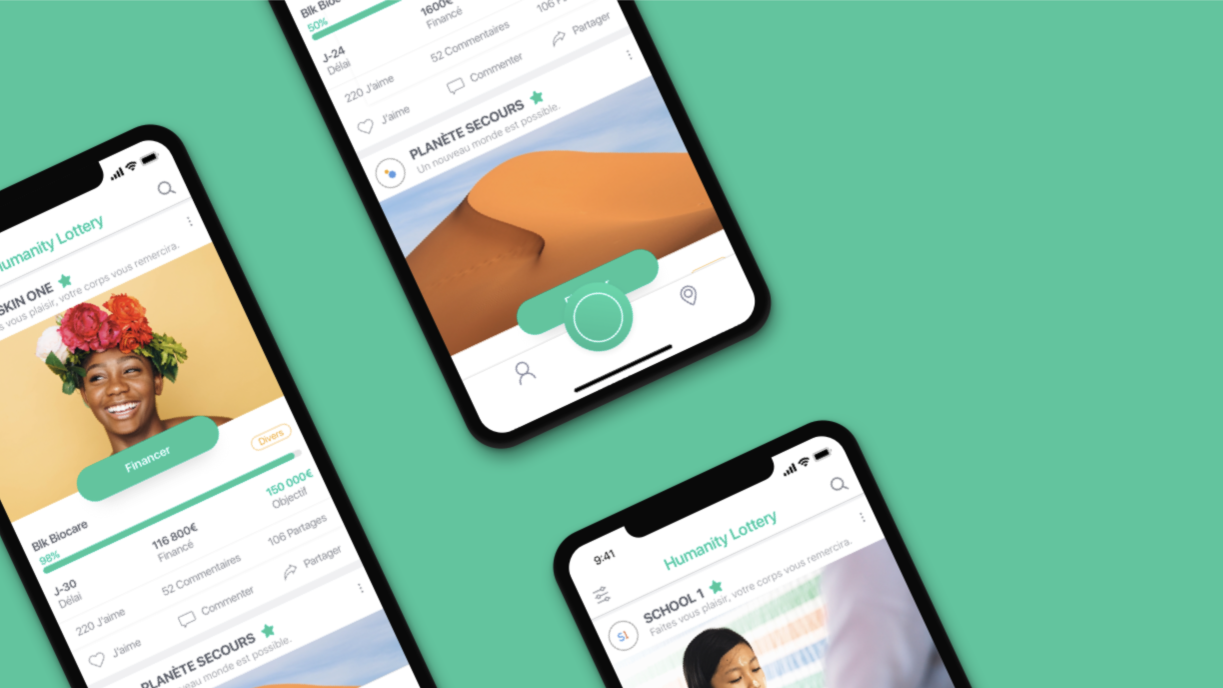 illustration project Humanity Lottery