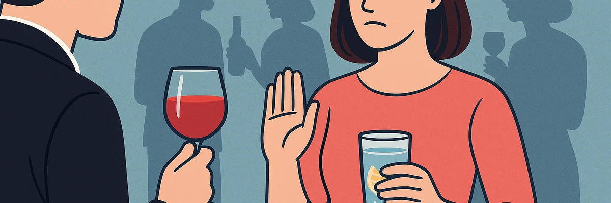 Alcool mondain : comment dire non sans se justifier ? | Option Zero