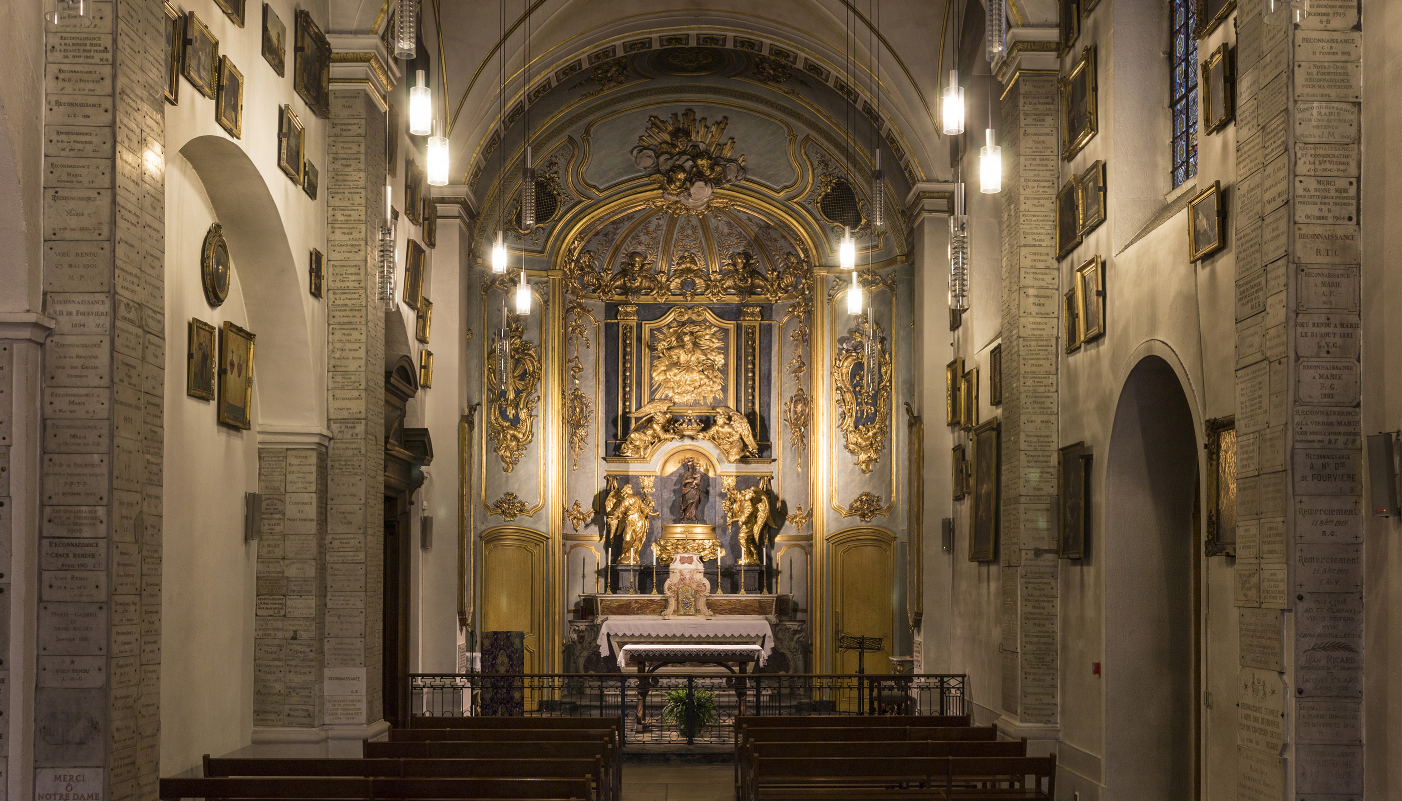 Allumer un cierge - Notre-Dame de Fourvière