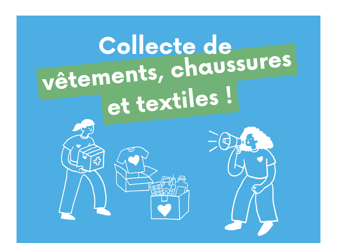 Collecte de vêtements, chaussures et textiles