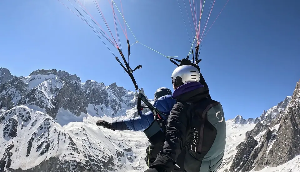 Parapente : Vol en parapente depuis le Plan de l’Aiguille à Chamonix-Mont-Blanc