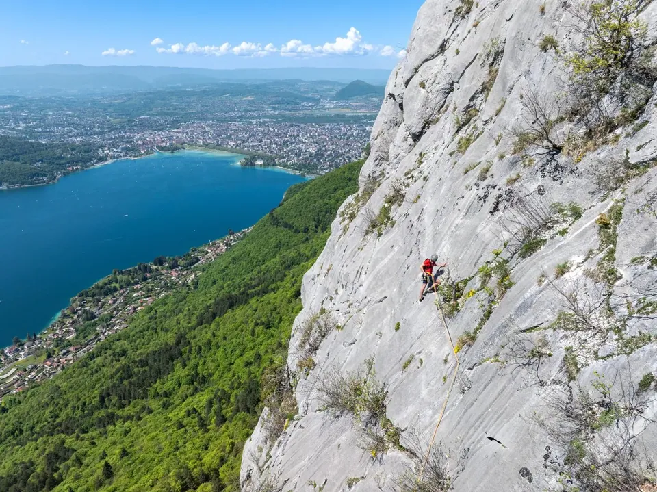 Escalade : Sortie grande voie autour d'Annecy