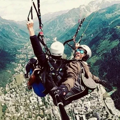 David Paragliding Chamonix