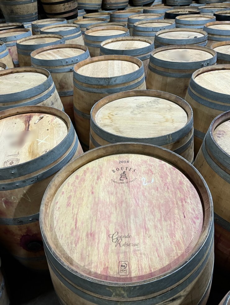 Vin Rouge,370 fûts,Provenance bois : ,France