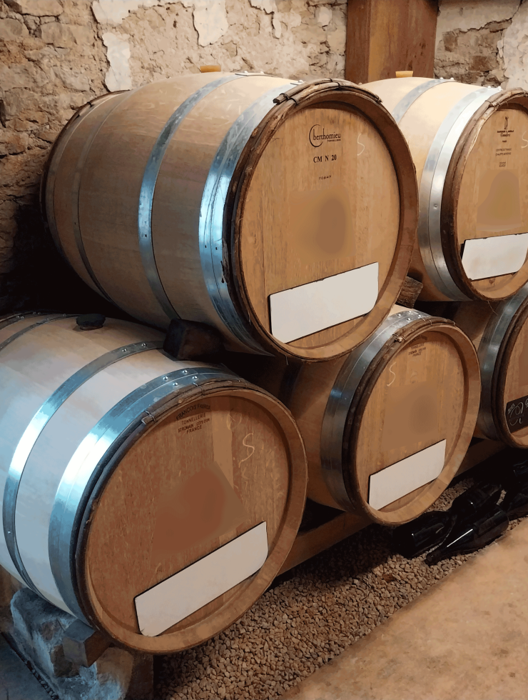Vin Blanc,40 fûts,Provenance bois : ,France