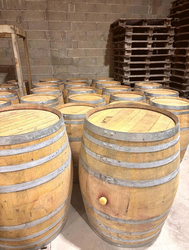 Vin Rouge,6 fûts,Provenance bois : ,France