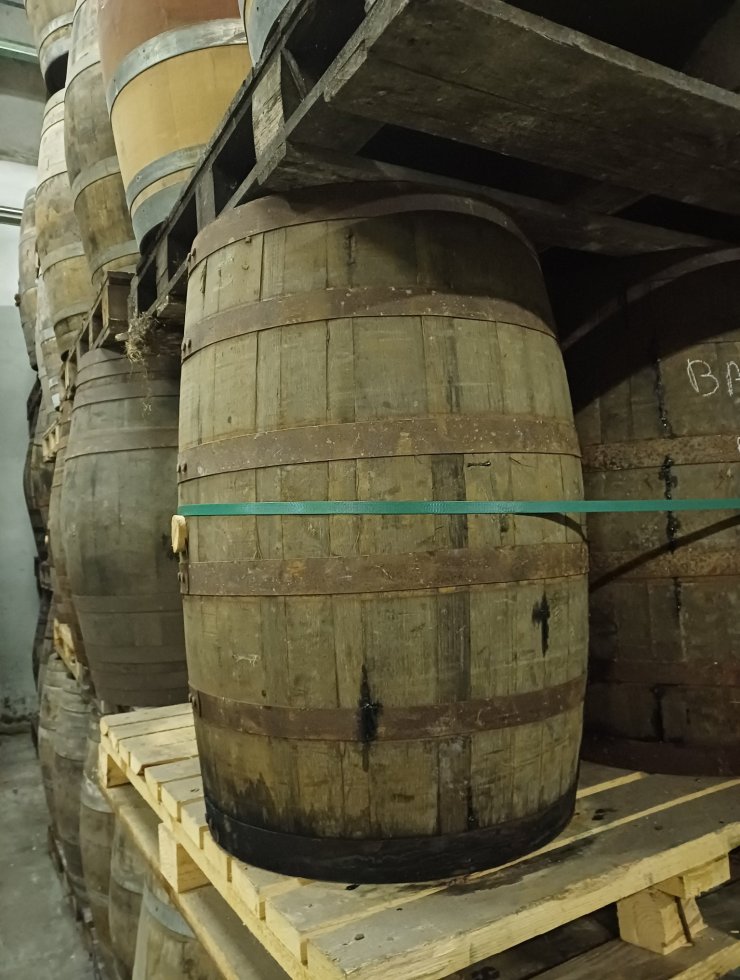 Spirits,20 barricas,Origen de la madera :,USA