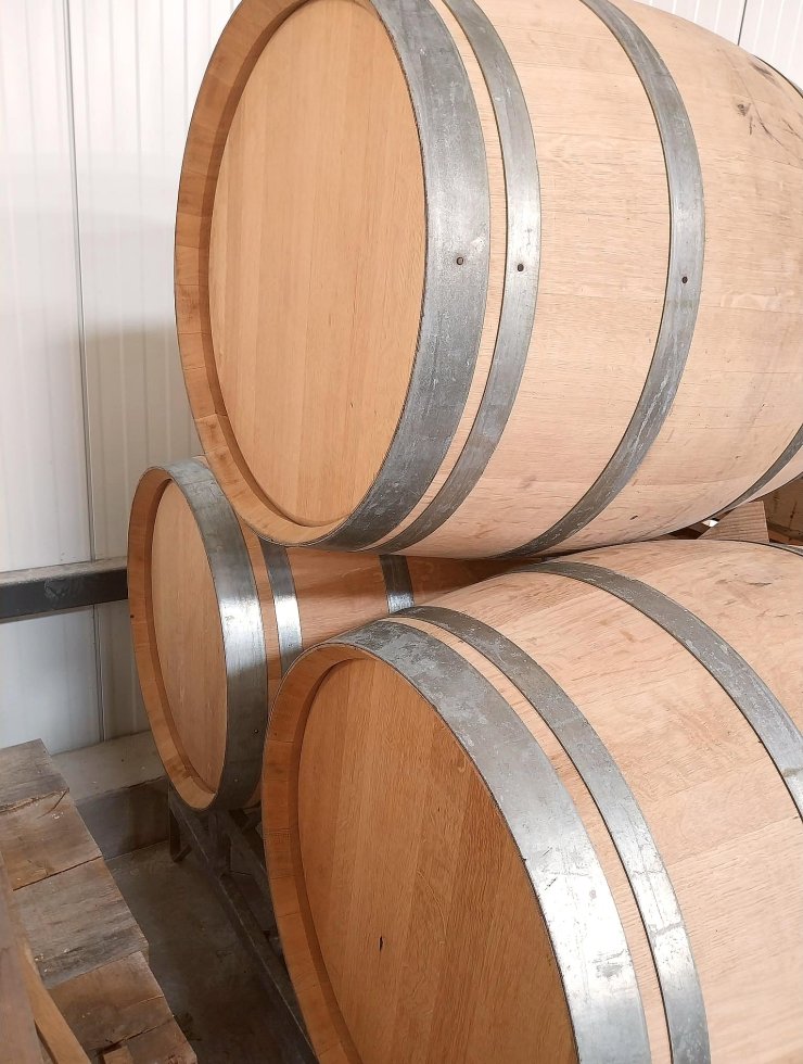 Vin Blanc,4 fûts,Provenance bois : ,France