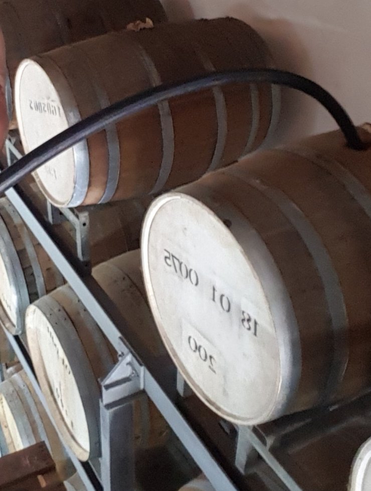 Spirits,77 barricas,Origen de la madera :,USA